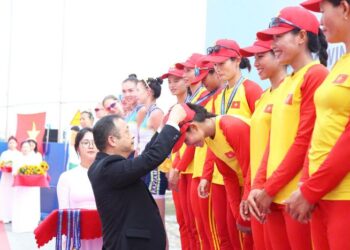Việt Nam giành 6 huy chương vàng Giải đua thuyền Rowing vô địch châu Á 2025