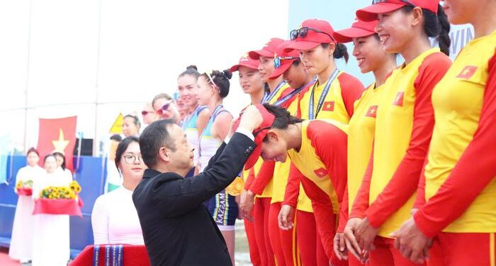 Việt Nam giành 6 huy chương vàng Giải đua thuyền Rowing vô địch châu Á 2025