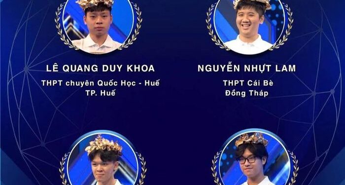 Đón chờ cuộc ‘tranh tài’ của 4 nam sinh tại chung kết Đường lên đỉnh Olympia 2025
