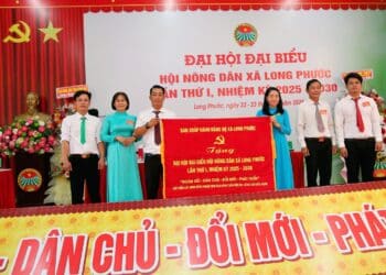 Đại hội đại biểu Hội Nông dân xã Long Phước lần I, nhiệm kỳ 2025 – 2030: “Đoàn kết – Dân chủ – Đổi mới – Phát triển”