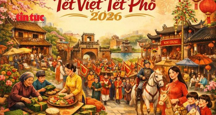 Tết Việt Tết Phố 2026 đánh thức hồn xuân nơi phố cổ