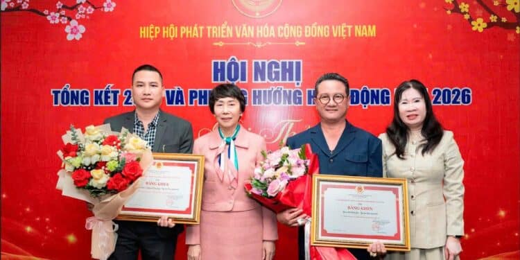Ông Hồ Minh Sơn tiếp tục được bầu làm Phó Chủ tịch Hiệp hội Phát triển văn hoá cộng đồng Việt Nam (VCCDA)