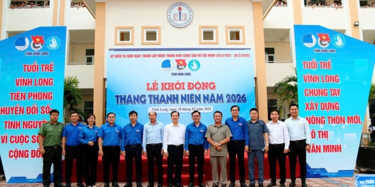 Tuổi trẻ Vĩnh Long thực hiện tháng Thanh niên 2026: Tiên phong chuyển đổi số, lan tỏa nghĩa tình và khát vọng cống hiến