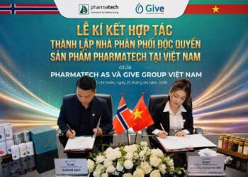 Give Group Việt Nam chính thức trở thành nhà phân phối độc quyền sản phẩm Pharmatech AS (Na Uy)