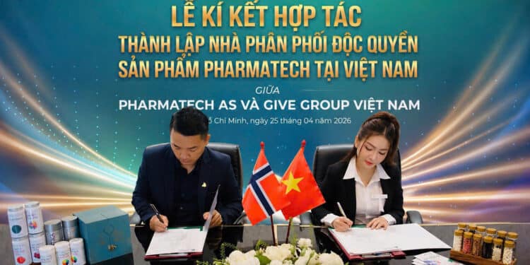 Give Group Việt Nam chính thức trở thành nhà phân phối độc quyền sản phẩm Pharmatech AS (Na Uy)
